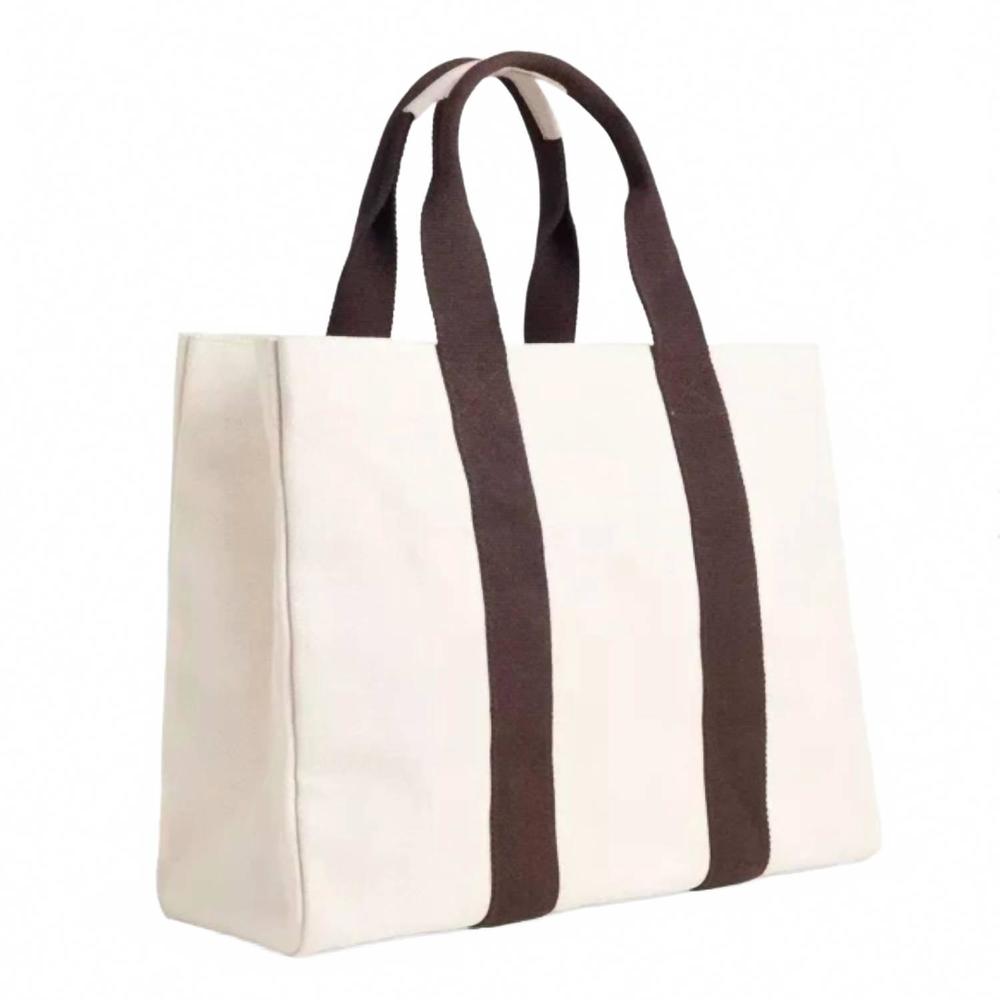 NEW LE BAR MARCHE women's la plage tote bag in cream